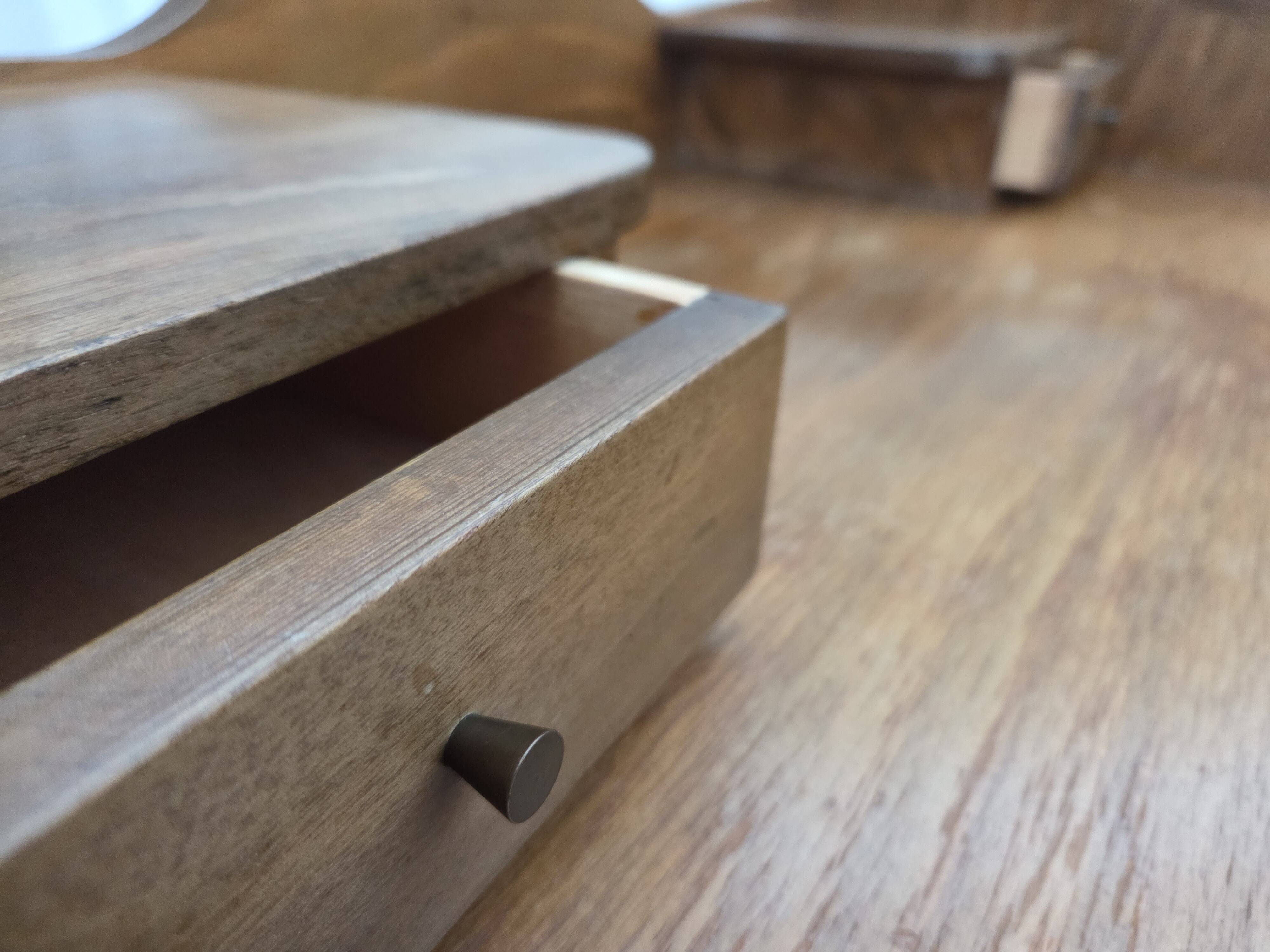1970s, Danish chest of drawers, beech wood.