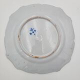 Old earthenware plate from Saint-Clément