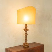 Lampe de table baroque, fabriquée à la main dans les années 1960