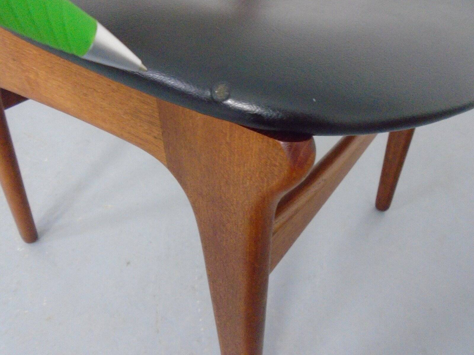 Teak Model 310 Dining Chairs by Erik Buch for Chr. Christensen, Denmark, 1960s, Set of 4