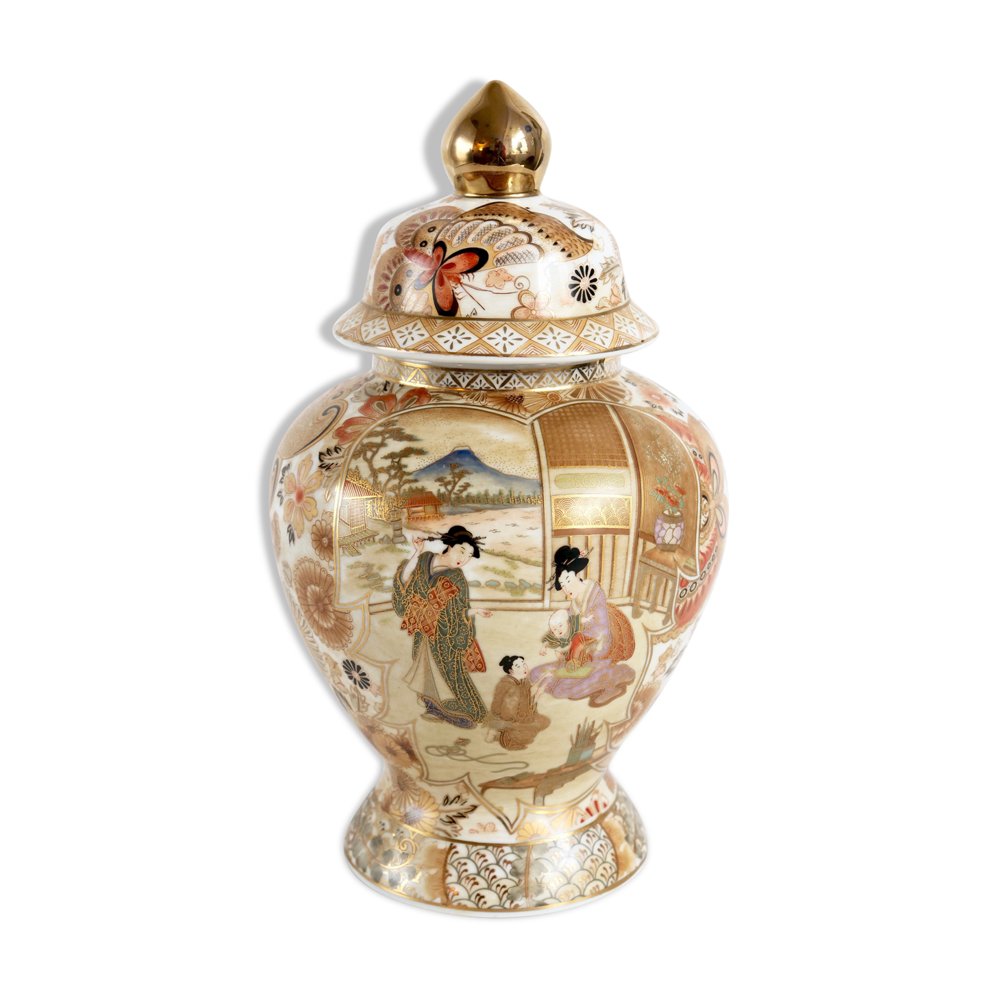 Decorative Chinese jar 50s
