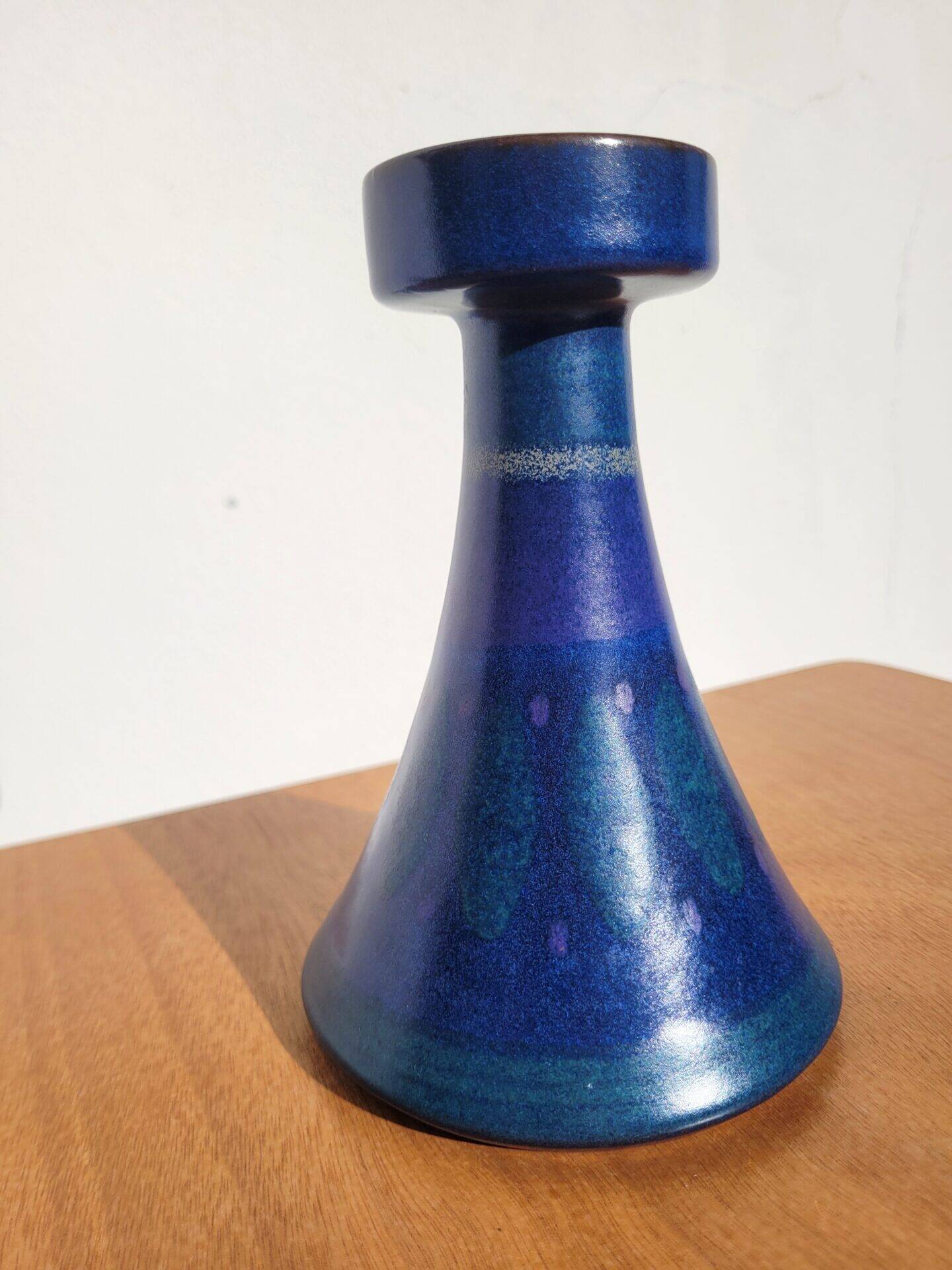 KMK Vintage Ceramic Candlestick or Soliflore