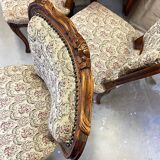 Set of 6 Louis XV style chairs