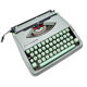 Typewriter Hermes baby green linden revised ribbon new