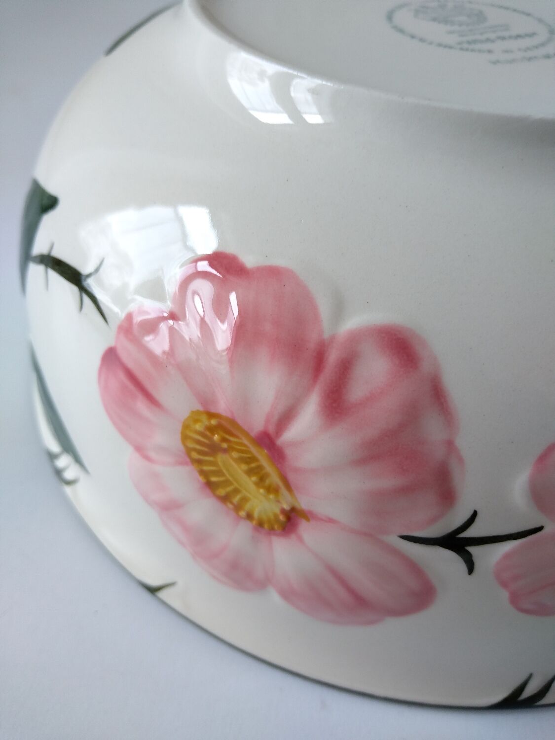 Spring salad bowl pink model