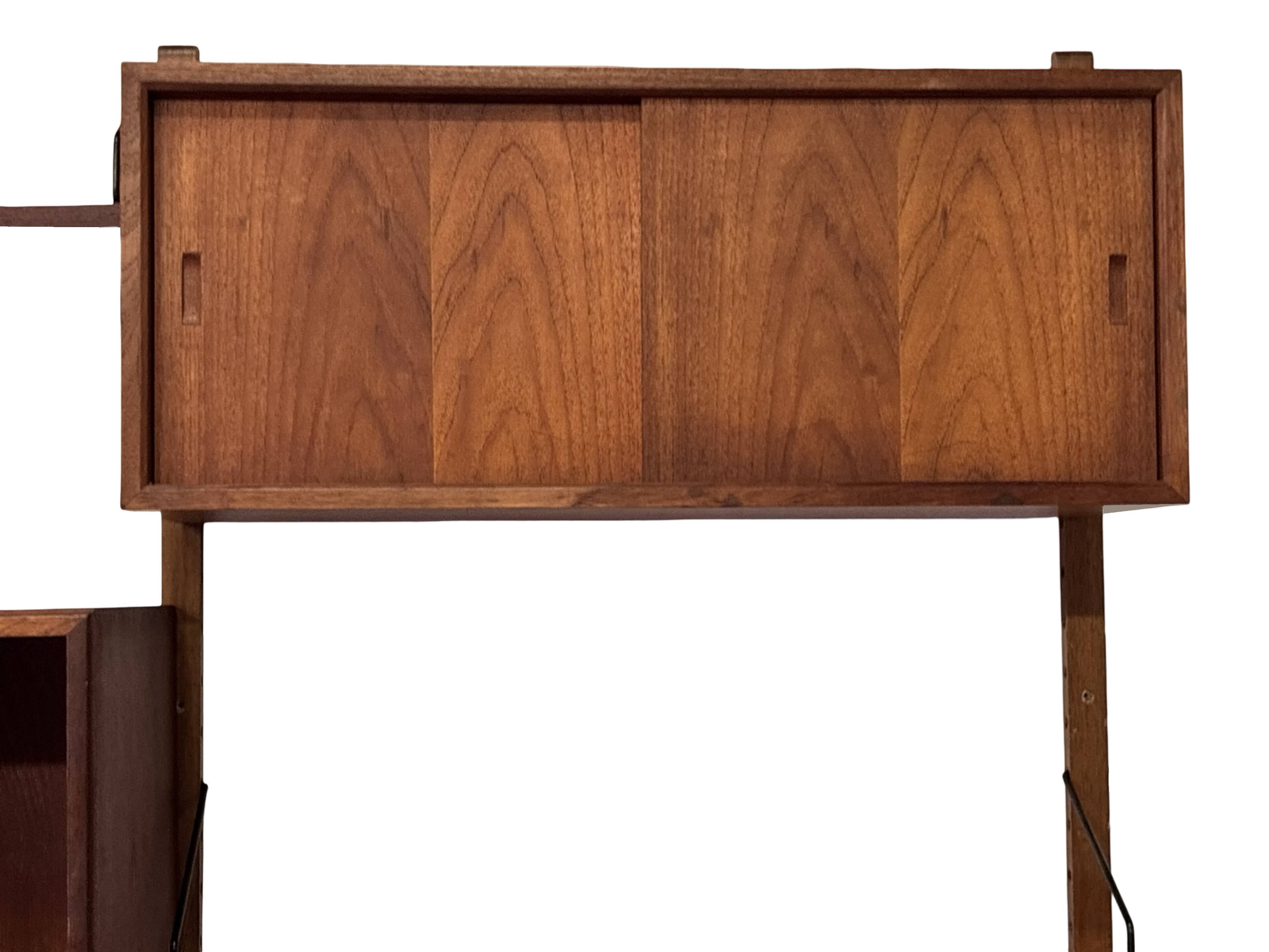 Vintage Poul Cadovius Royal System wall system wall unit