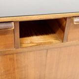 Meuble-comptoir de métier en acajou, Suède, 1950