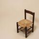 Set of four dlg chairs by Georges Robert, France, 1960s.