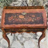 Small Napoleon III Sloping Desk in Marquetry