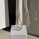 Glass carafe with stopper D11 H35.5