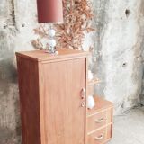 Vintage asymmetrical wardrobe