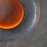 Vintage Italian Metal Donought Wall Lamp