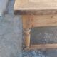 Grande table de communauté en chêne et sapin