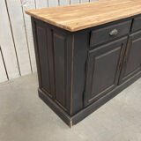 Old three-door sideboard