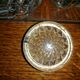 Paire d'encrier en verre