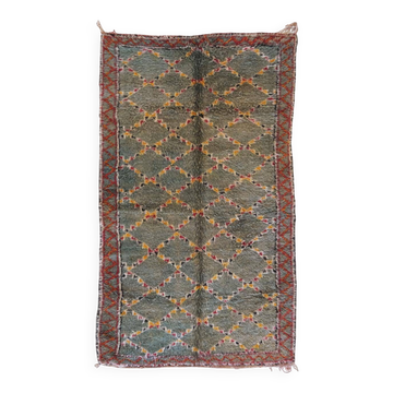 Tapis de collection vintage vert