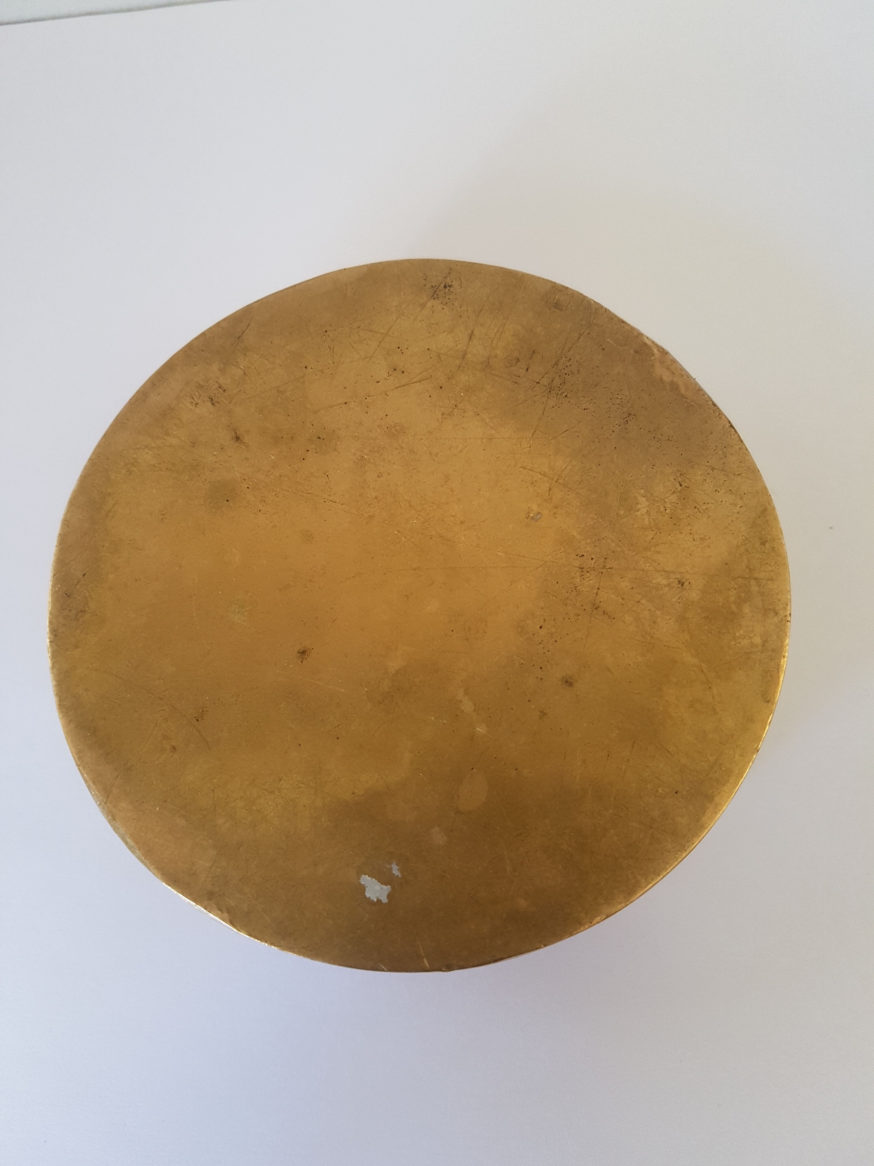 Monique Gerber bronze ashtray 70s