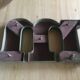 Industrial letter in zinc