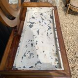 Louis-Philippe walnut vanity unit