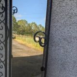Porte manteau en fer forgé