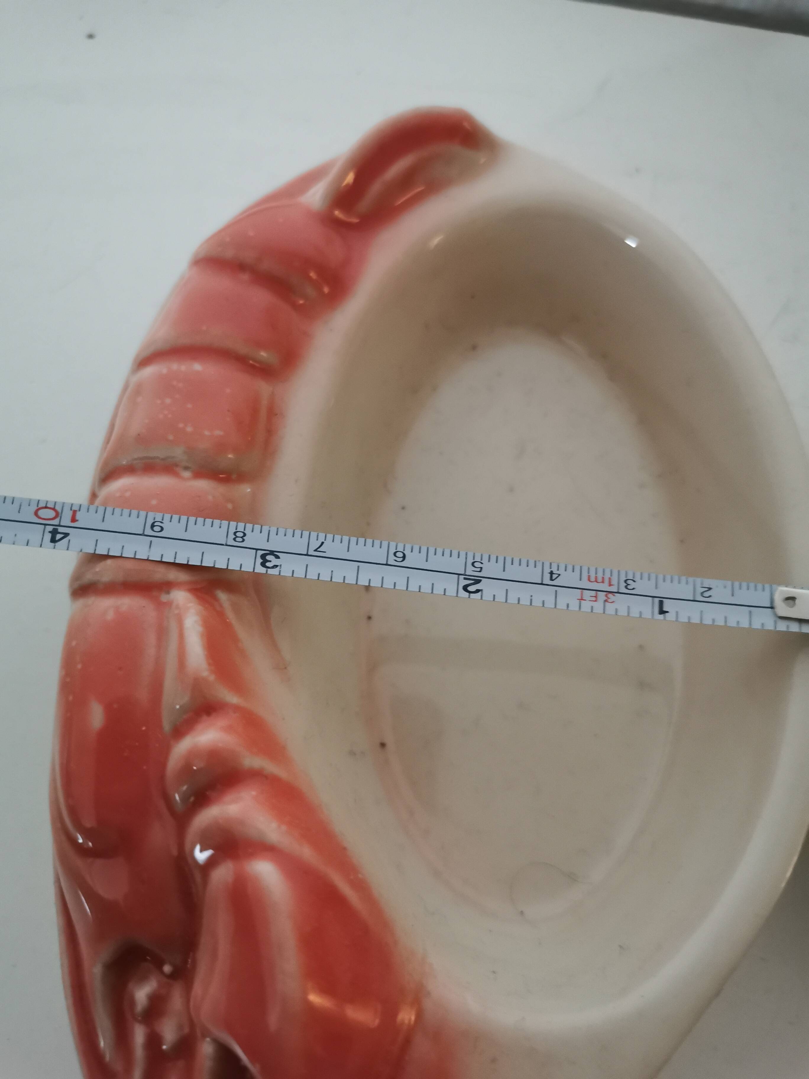 Charles Amand ceramic ramekin in the shape of a lobster