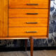 Enfilade acajou verni 1960