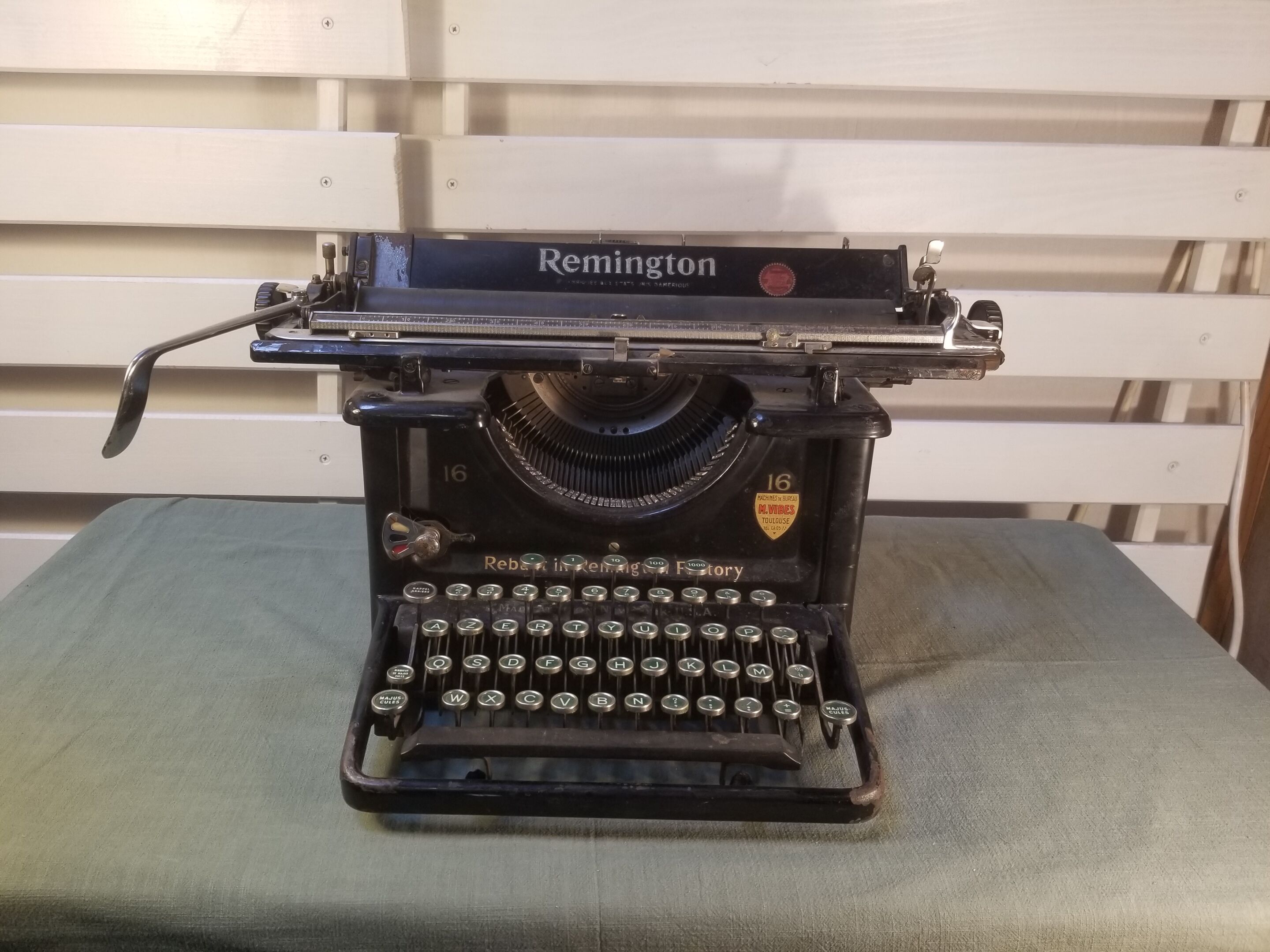 Remington 16 mechanical typewriter - 30s