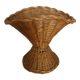Rattan basket wicker vase cut