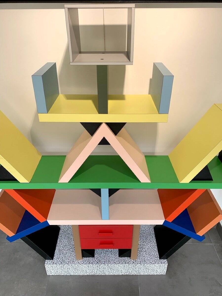 Ettore Sottsass - Carlton Library, Memphis Milano edition