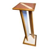 Vintage Reversible Wood Design Old Stool #D460