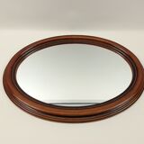 Rustic oval mirror 59 x 44 cm