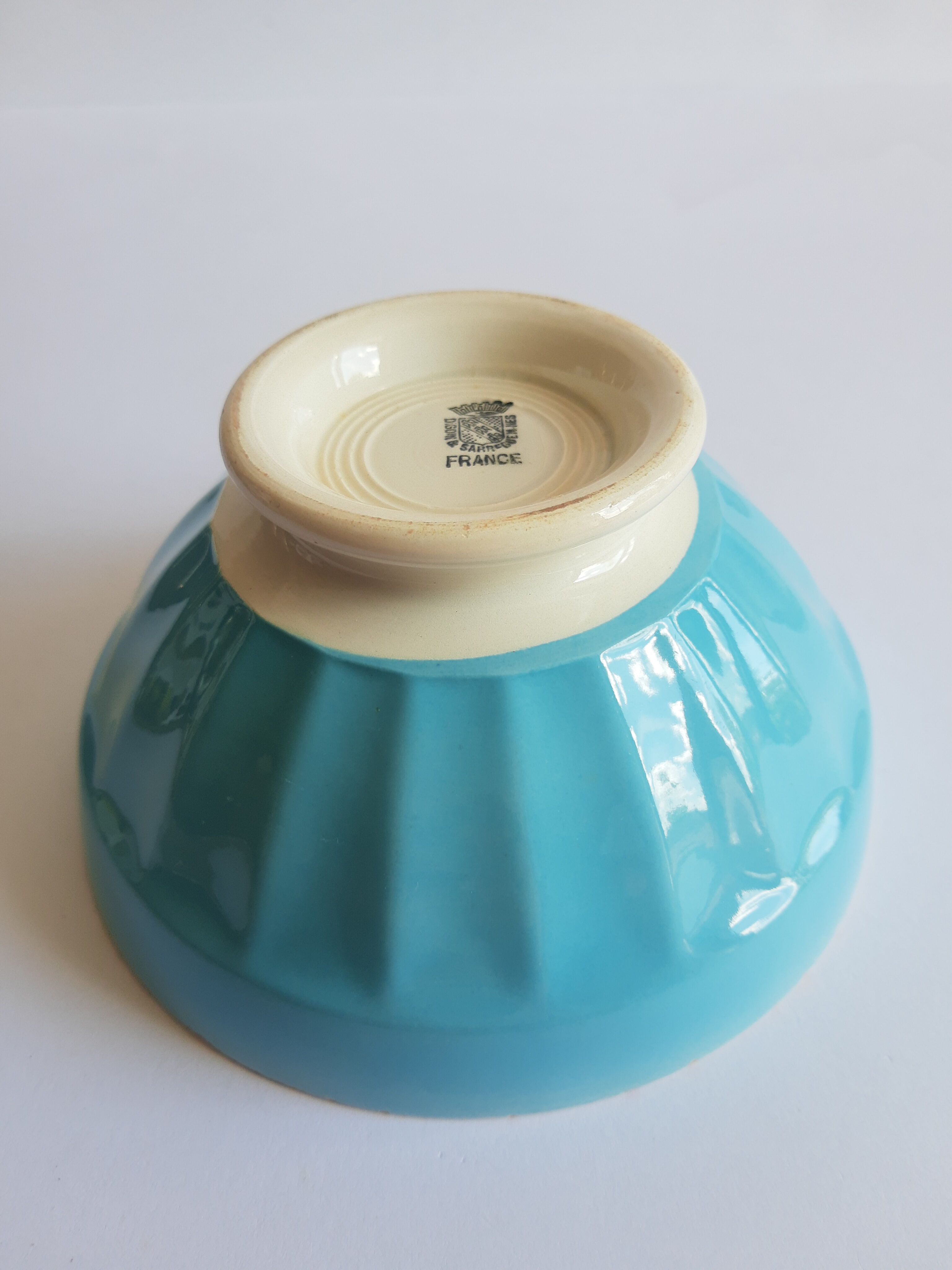 Bowl piedouche Digoin Sarreguemines
