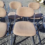 Set of 8 vintage office chairs