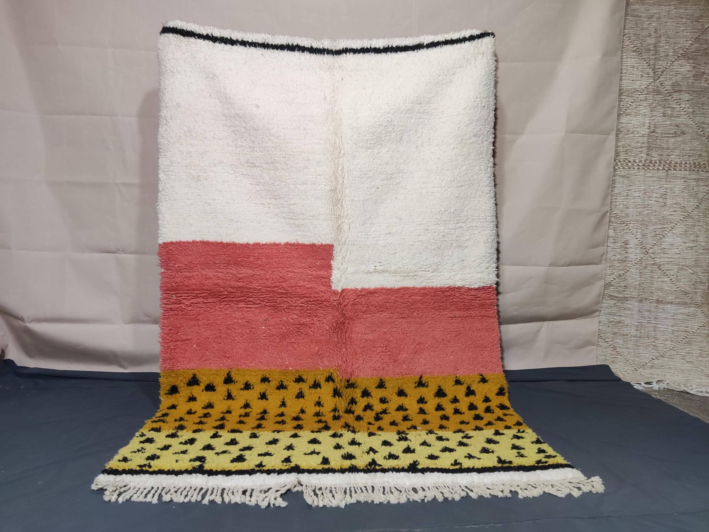 Large handmade Berber rug 3 x 2 m