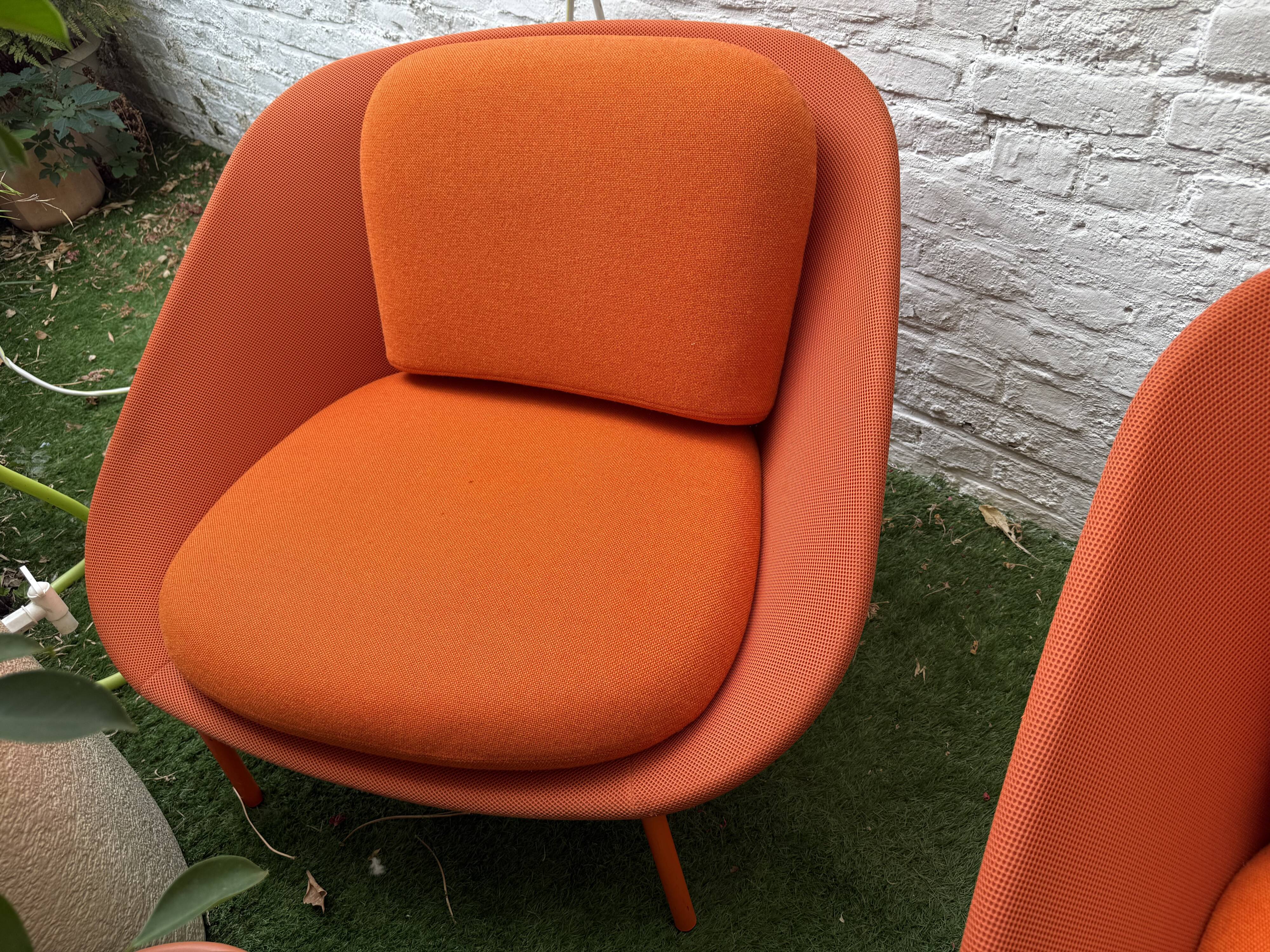 Pair of Offecct Netframe armchairs - Scandinavian Design