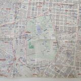 Map map of Madrid 1972