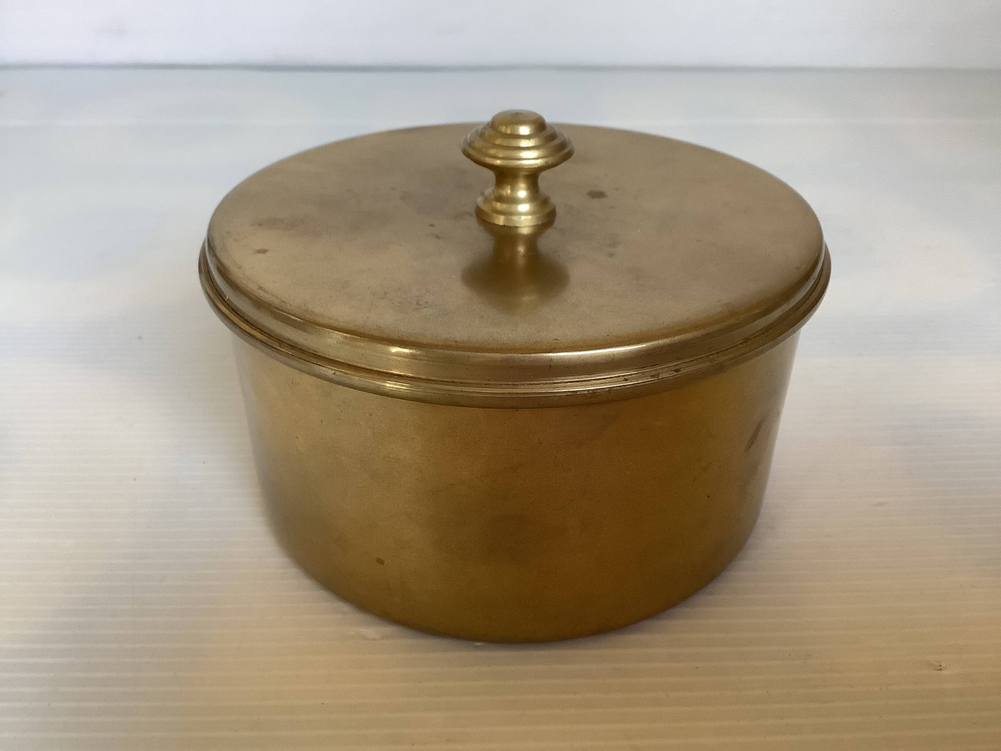 Brass catchall box