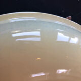 Paris ceramic dish with slip decoration, by Suzy Coste