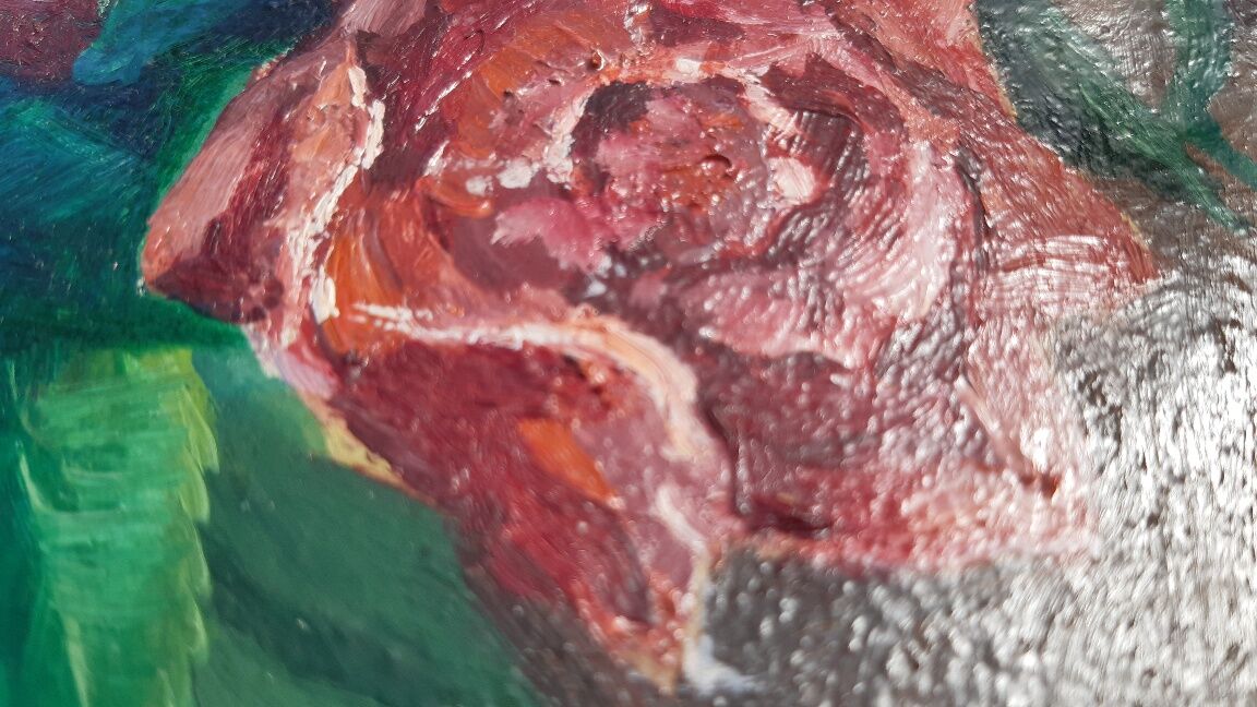 Oil on canvas by Arthur Gerthoffert 1977