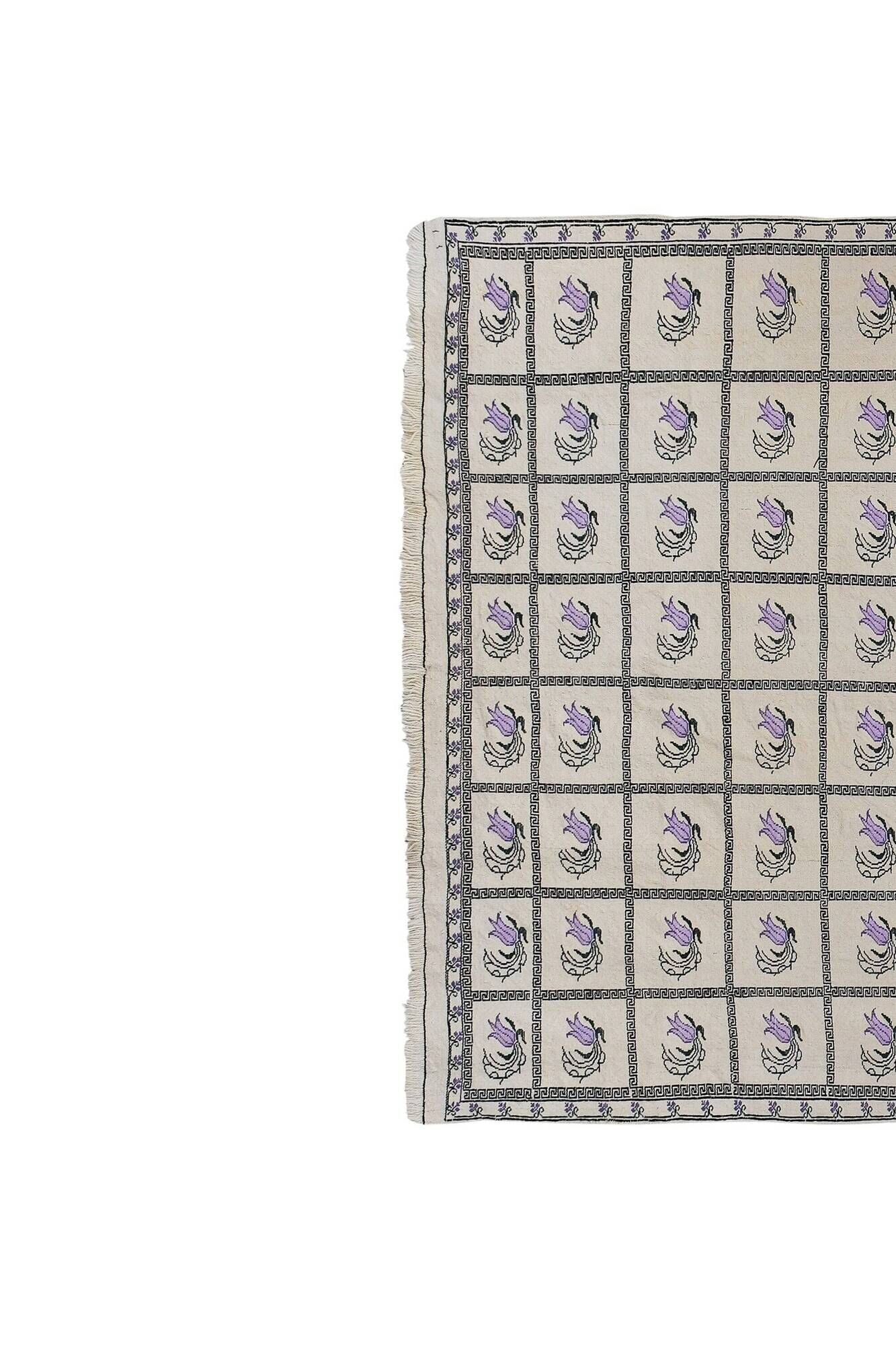 Kilim turc vintage tissé main 174x250 cm