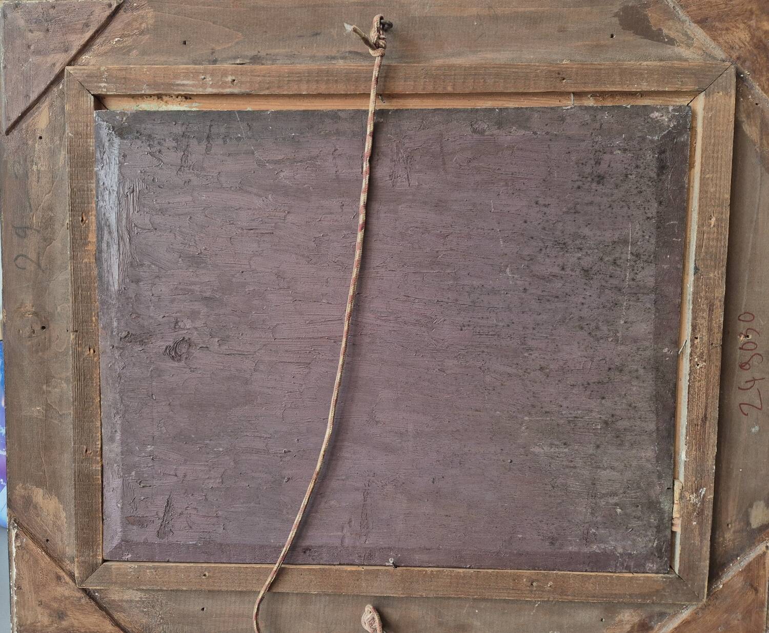 Boat at the dock by L. Bonamici