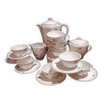 Coffee service in earthenware