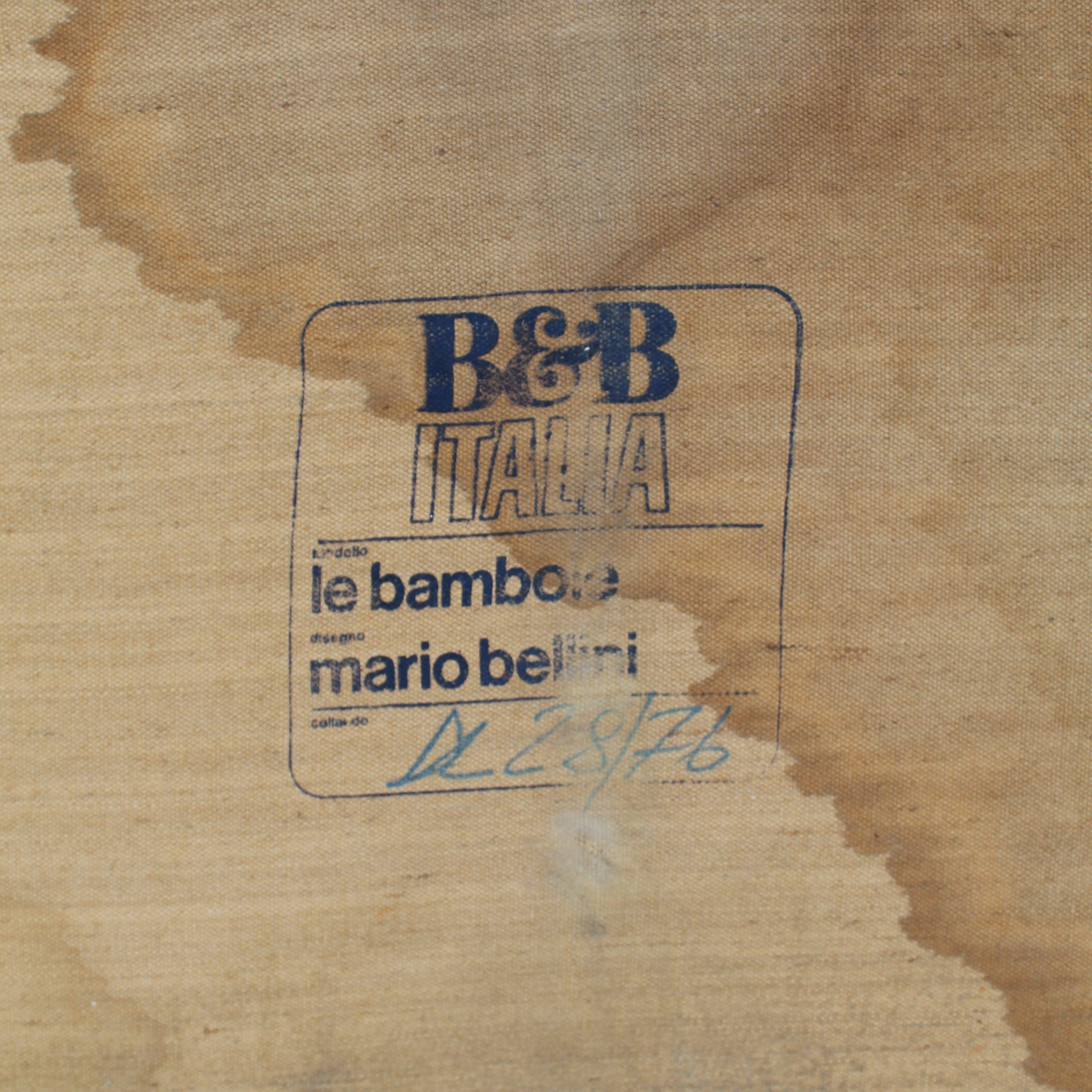 Le Bambole de Mario Bellini pour B&B Italia, années 1970