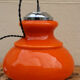 Suspension space age in orange opaline