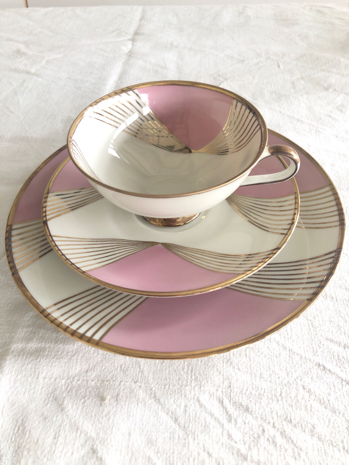 Set for tea cups under cups plates Bavaria Germany