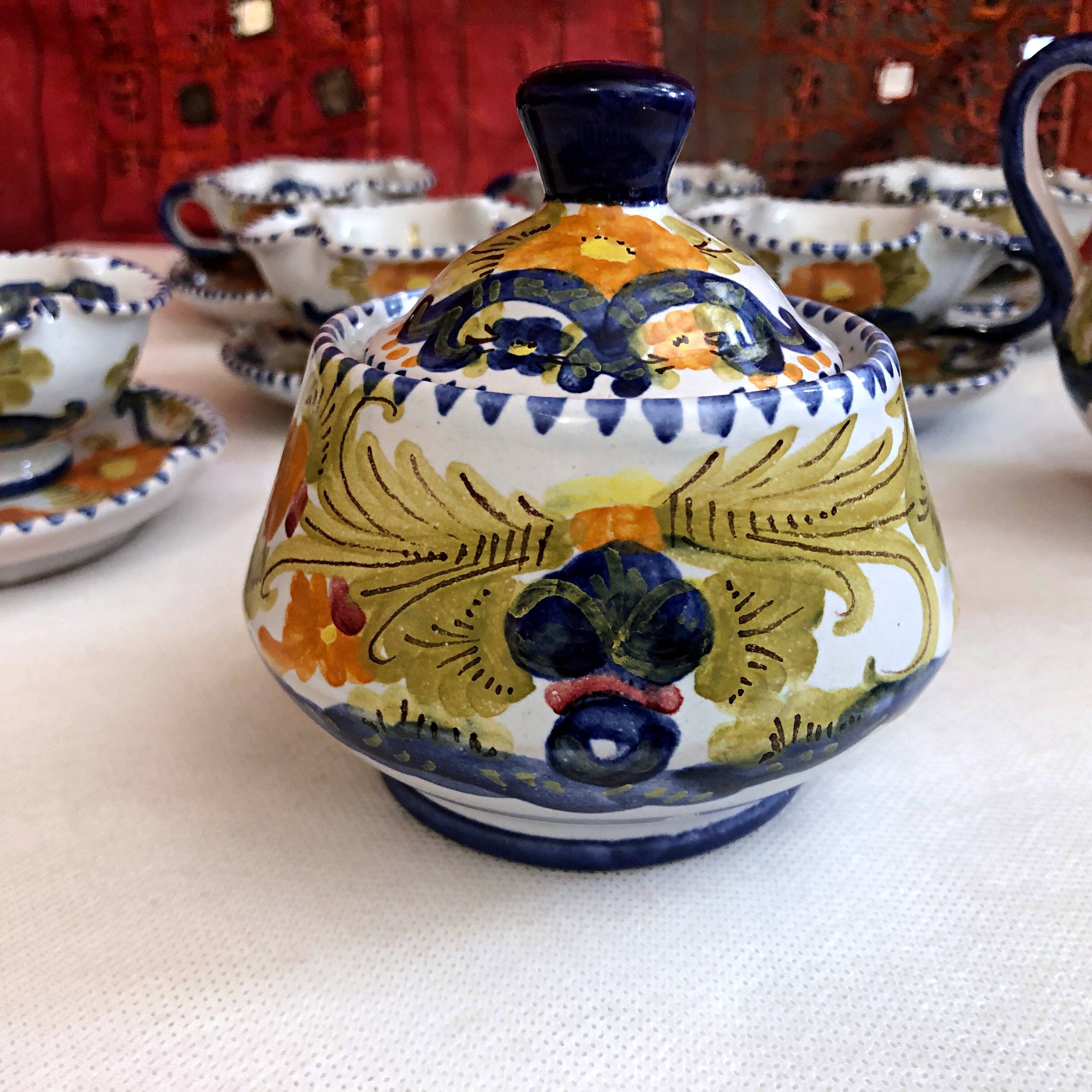 Handcrafted coffee service Orvieto Italy