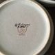 Salad bowl and 5 assorted hollow plates St-Amand Sologne