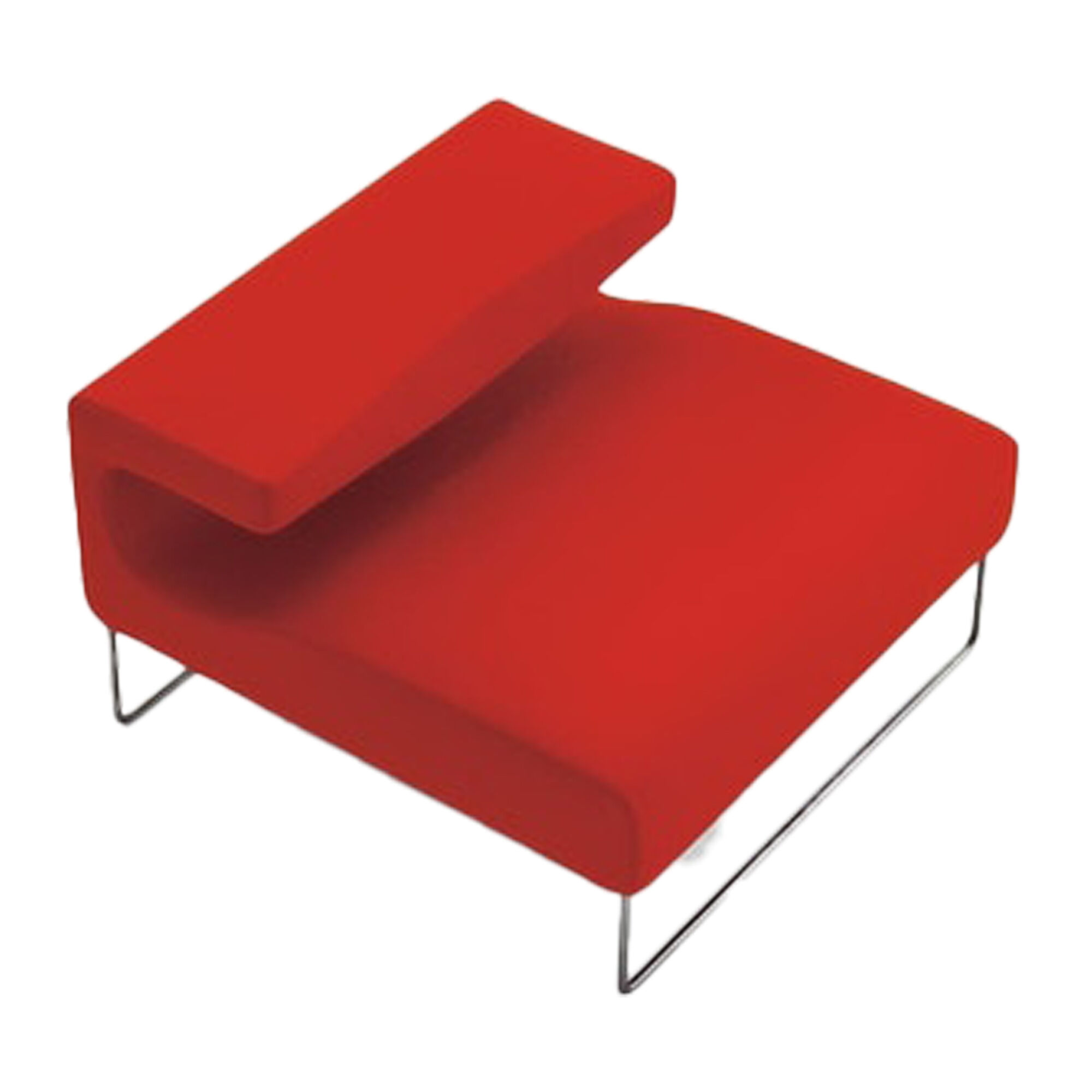 Red Lowseat Couch By Patricia Urquiola for Moroso