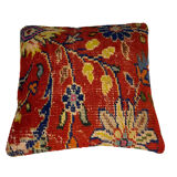 Housse de coussin de tapis turc vintage 45 x 45 cm