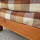 Pair of brutalist pine armchairs circa 1960